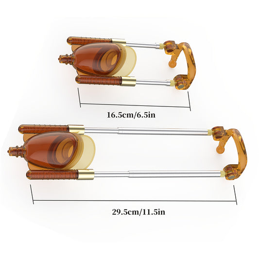Sizedoctor Pro - Adjustable Metal Holder with Eatra Rods for More Lasting Power