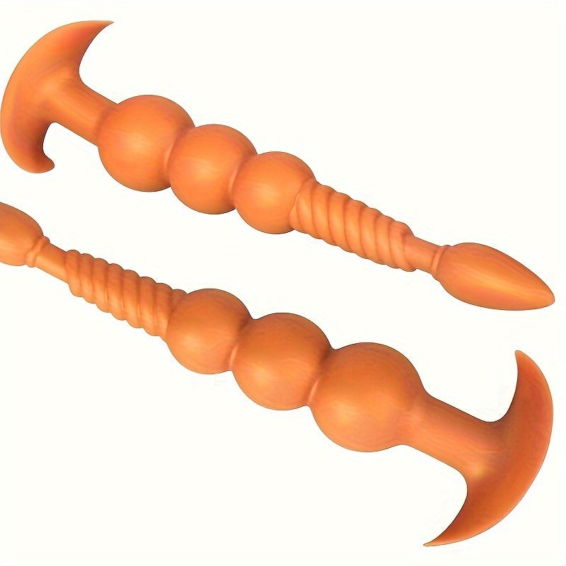 Extra Long Anal Beads with Removable Foxtail