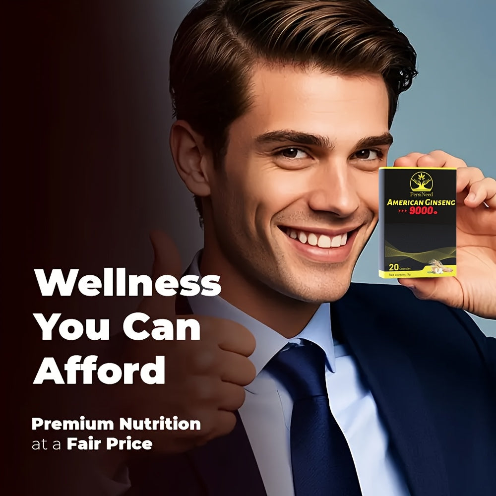 MAX Strength American Ginseng Supplement For Men