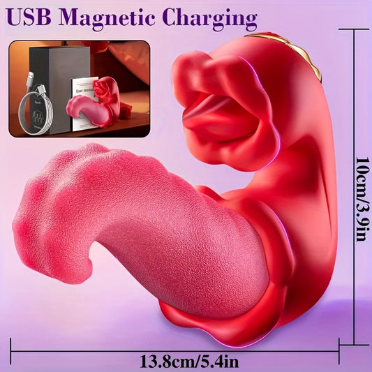 Female Stimulator with 10 Licking & Vibrating Modes