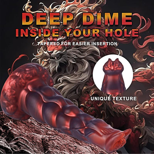 9.4in Big Dragon Knot Dildo