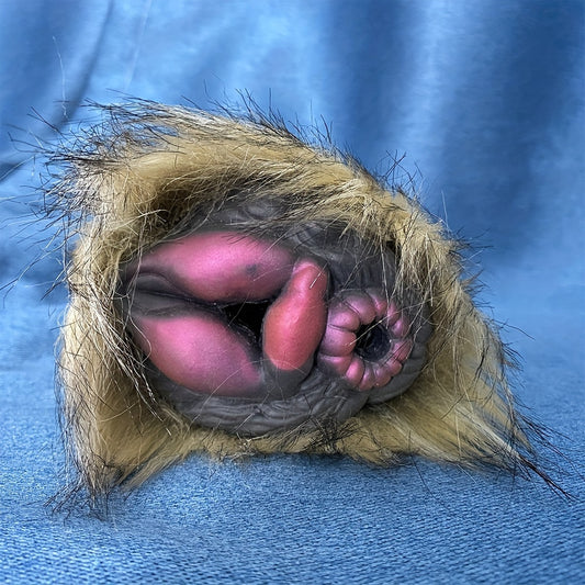 Realistic Animal Fur Covered Male Adult Toy