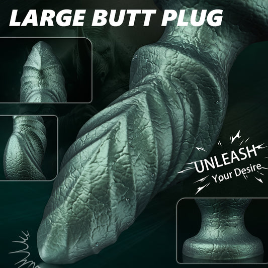 11.02inch Monster Dildo, 3.46inch Massive Dildos With Big Knot