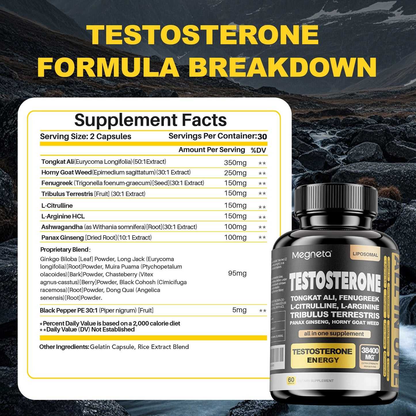 Megneta Testosterone Supplement