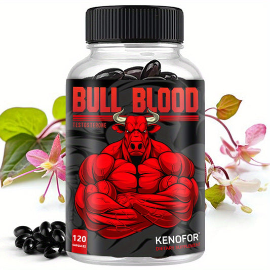 Bull Blood MAX Effort Capsules - 120 Capsules