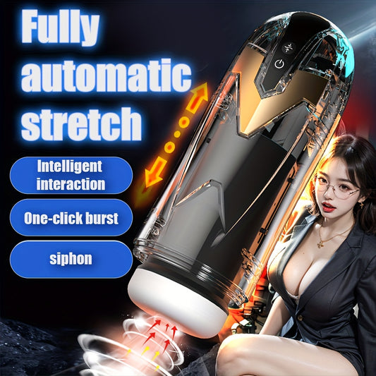 3-Speed 9-Mode Male Rechargeable Masturbation Cup