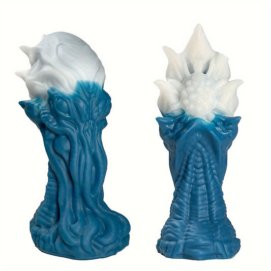 Soft Silicone Flower Monster Anal Plug Dildo - Big Anal Dilator